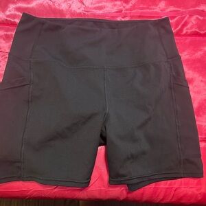 Black Women's Athletic Shorts